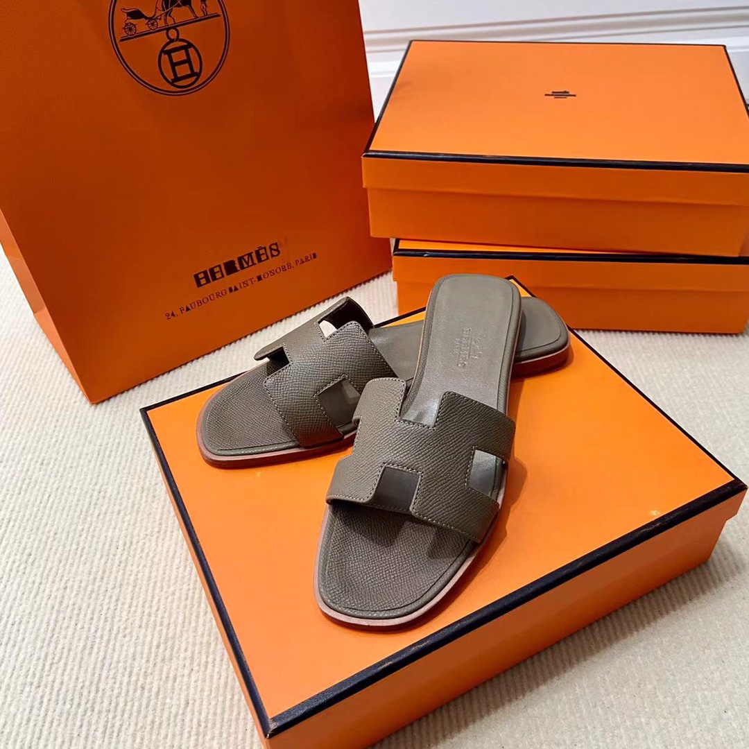 에르메스 올수공 오란 슬리퍼 샌들 앱송 59